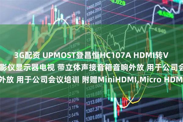 3G配资 UPMOST登昌恒HC107A HDMI转VGA转换器 笔记本电脑接投影仪显示器电视 带立体声接音箱音响外放 用于公司会议培训 附赠MiniHDMI,Micro HDMI转接头